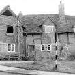 Kenilworth.  Derelict cottages on Castle Green