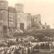 Kenilworth.  North Warwickshire Hunt at Castle