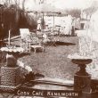 Kenilworth.  Cosy Cafe garden