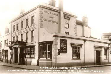 Kenilworth.  King's Arms & Castle Hotel