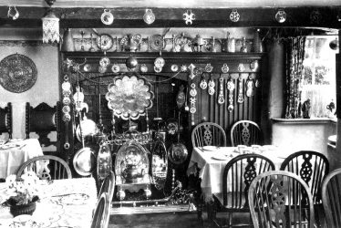 Kenilworth.  Cosy Cafe interior