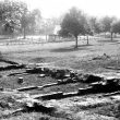 Kenilworth.  St Mary's Abbey foundations