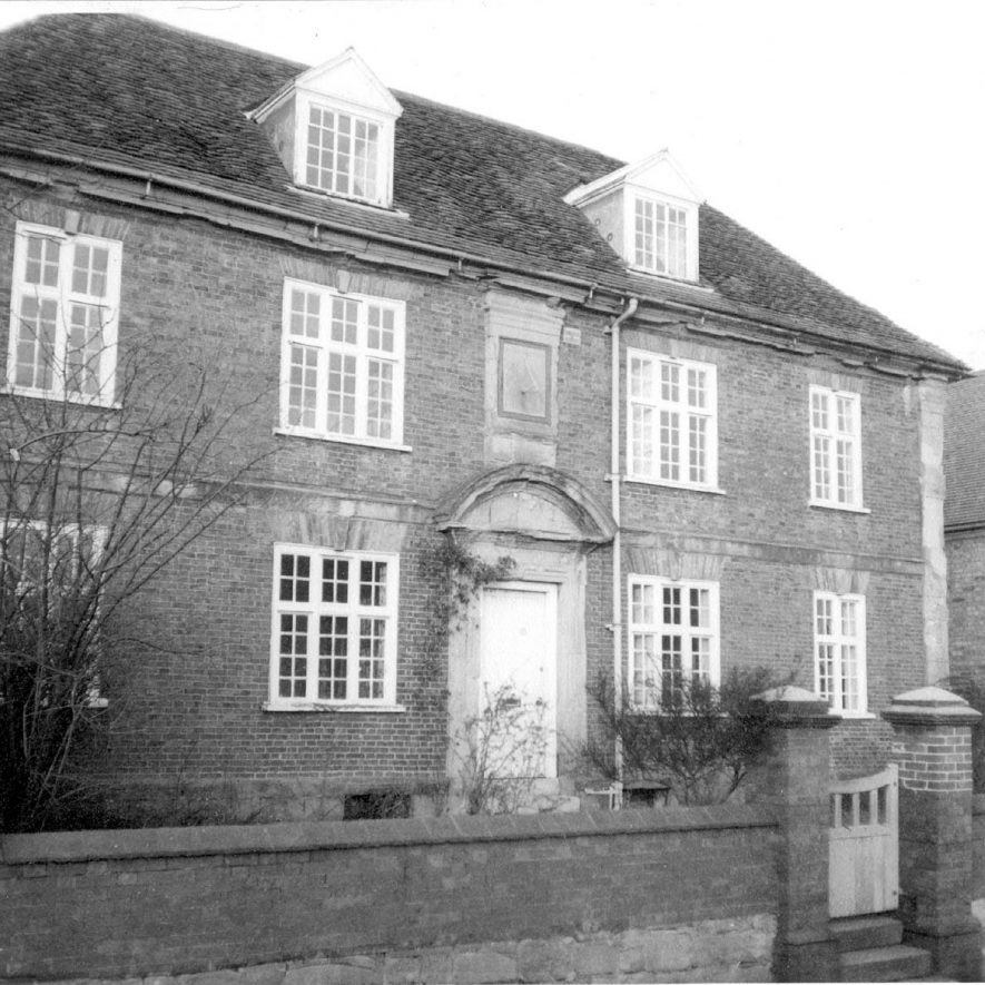 Front view of the School House, Kingsbury.  1966 |  IMAGE LOCATION: (Warwickshire County Record Office)