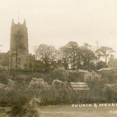 Kingsbury.  SS. Peter & Paul church and mount