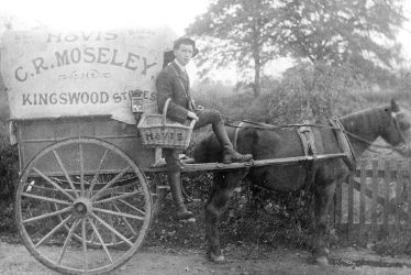 Kingswood.  Baker's roundsman C.R. Moseley