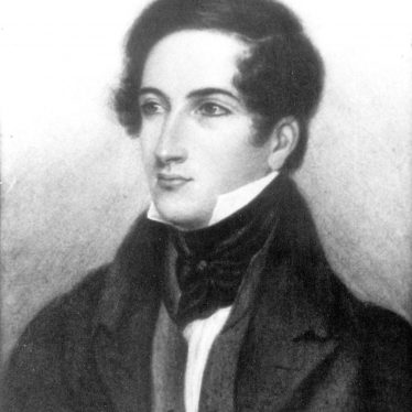 Kinwarton.  Portrait of Rev Richard Seymour