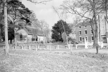 Kinwarton.  Church and probably Glebe Farm