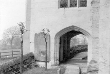 Lapworth.  Base of the church tower