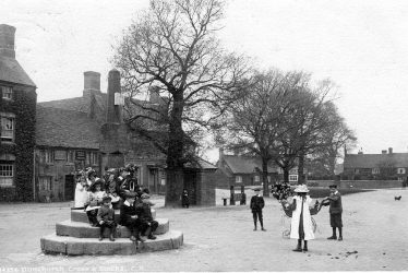 Dunchurch.  Cross and stocks