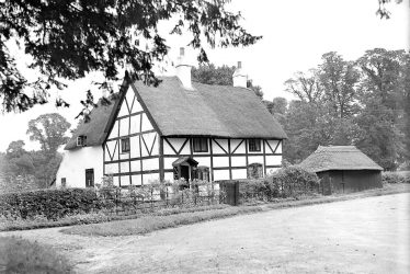 Ladbroke.  Timber framed house