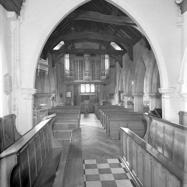 Lillington.  Church interior