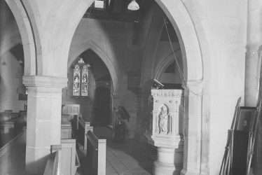 Lillington.  Church interior