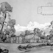 Lillington.  Proposed church centre