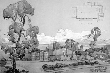 Lillington.  Proposed church centre