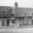 Monks Kirby.  Cottages on village green