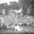 Long Itchington.  Maypole dancing