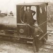 Long Itchington.  Steam engine at the cement works