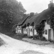 Eathorpe.  Thatched cottages