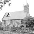 Maxstoke.  Church and outdoor crucifix