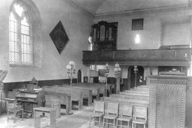 Maxstoke.  Church interior