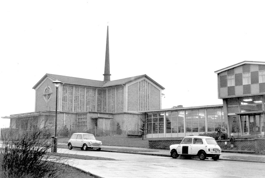 Roman Catholic church, Valley Road, Lillington. 1967 |  IMAGE LOCATION: (Warwickshire County Record Office)