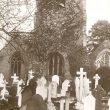 Lillington.  St Mary Magdalene church and churchyard
