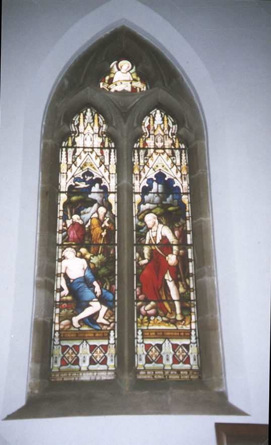 Stained glass window in St Mary Magdalene church, Lillington, in memory of the Milne family.  1994 |  IMAGE LOCATION: (Warwickshire County Record Office)