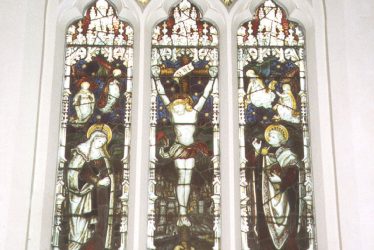 Lillington.  Stained Glass in St Mary Magdalene Church