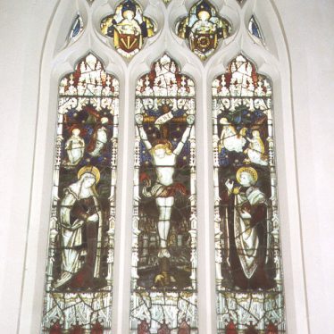 Lillington.  Stained Glass in St Mary Magdalene Church