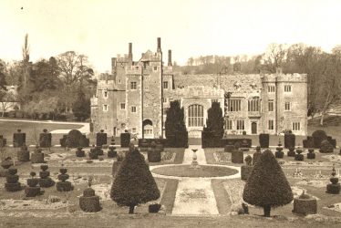 Compton Wynyates.  House and Gardens