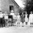 Cherington.  Group of schoolchildren