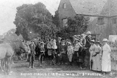 Stourton.  Buying horses for the war