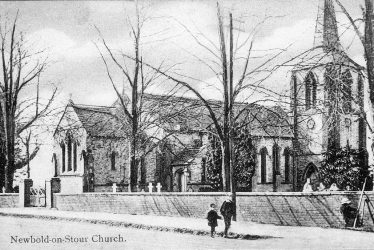 Newbold on Stour.  St David's Church