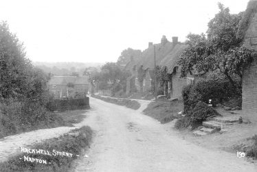 Napton on the Hill.  Hackwell Street