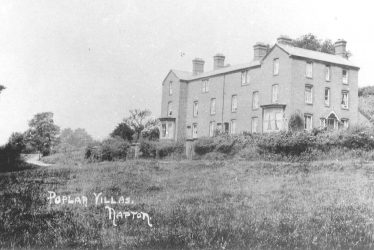 Napton on the Hill.  Poplar Villas