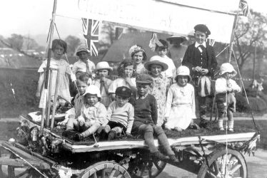 Napton on the Hill.  Carnival float