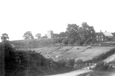 Napton on the Hill.  Village view