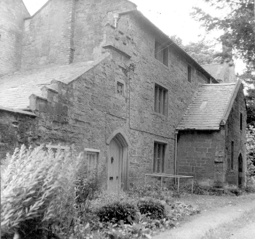 Old Vicarage, front view, Napton on the Hill.  1966 |  IMAGE LOCATION: (Warwickshire County Record Office)