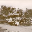 Northend.  Group of children on the green