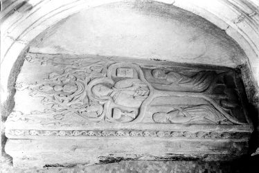 Newton Regis.  Tomb in St Mary's church