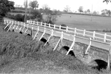 Newton.  Bridge over river