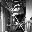 Stoneleigh.  Stoneleigh Abbey, fire damage