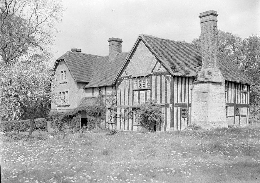 Oldberrow Court, Oldberrow.  1960s |  IMAGE LOCATION: (Warwickshire County Record Office)