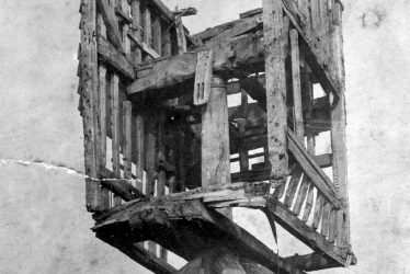 Edgehill.  Remains of post windmill
