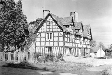 Preston on Stour.  Timbered house