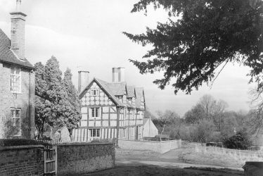 Preston on Stour.  Timbered house