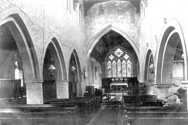 Quinton, Lower.  Church interior