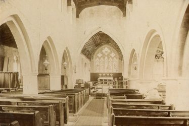 Quinton, Lower.  Church interior