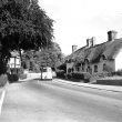 Radford Semele.  Street with cottages