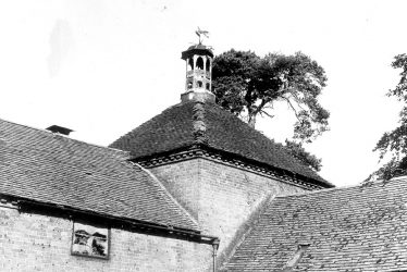Sherbourne.  Cupola and dovecote at Sherbourne Farm